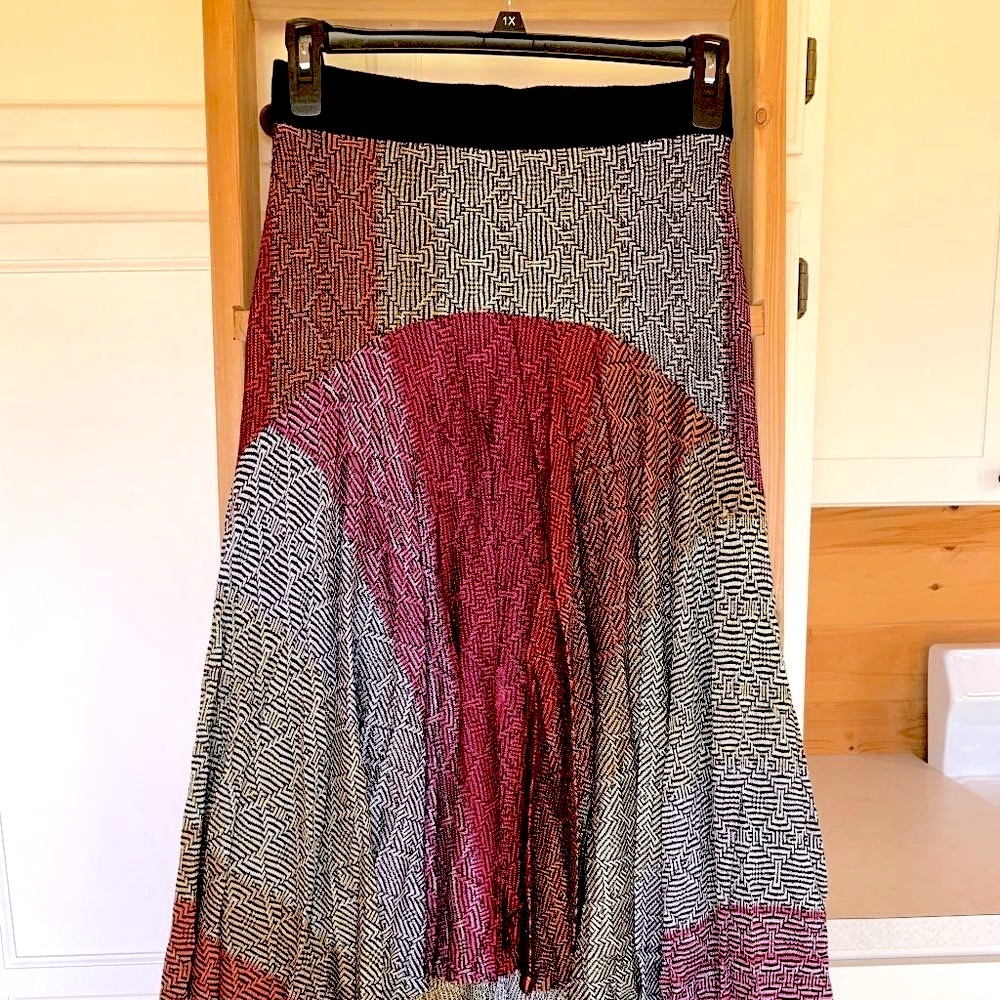Anthro Cecilia Prado Asymmetrical Skirt Size M